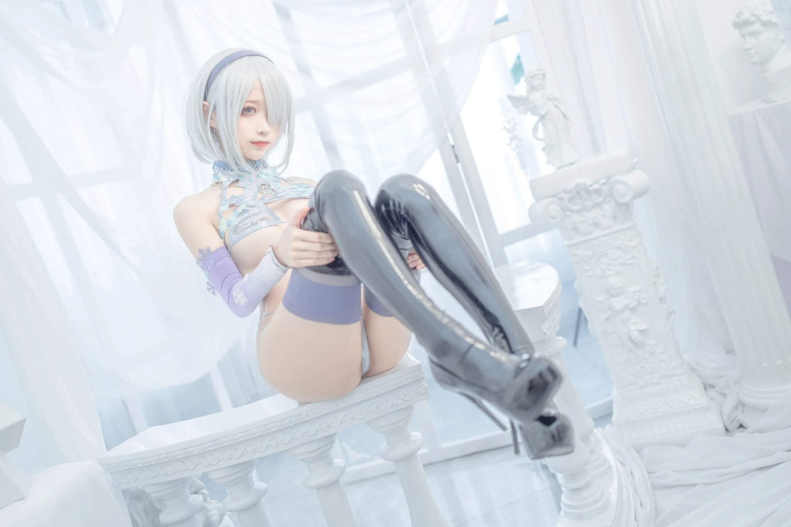 鉴赏蠢沫沫美女写真冰雪2B图集合集 - 图15