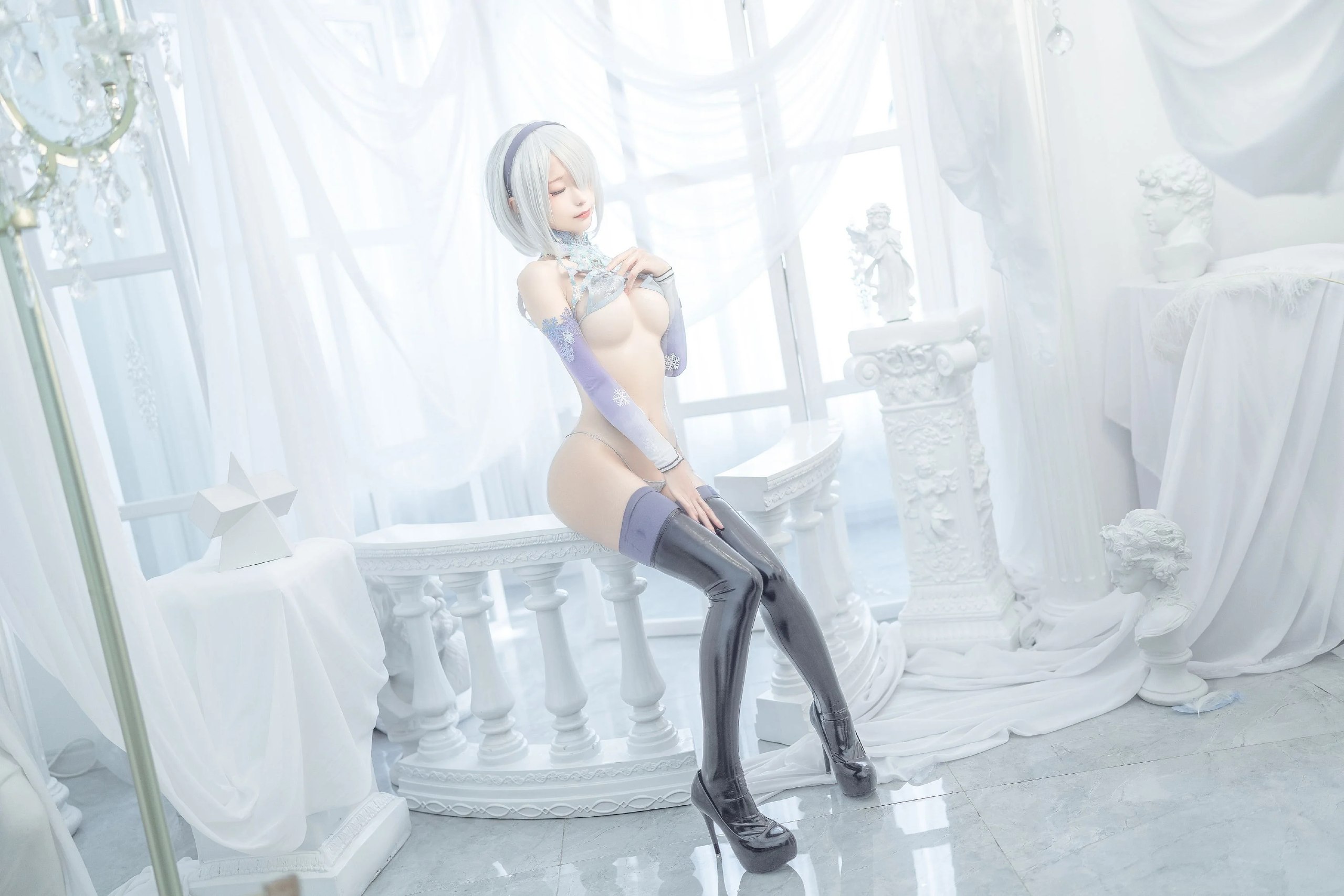 鉴赏蠢沫沫美女写真冰雪2B图集合集 - 图23