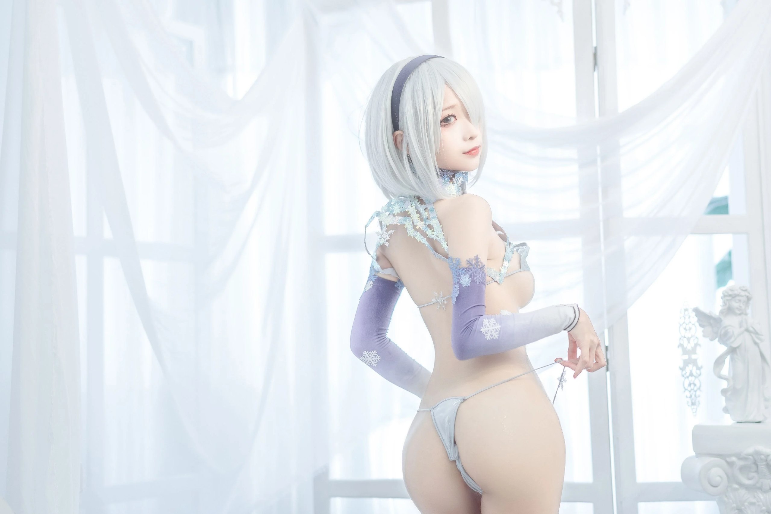 鉴赏蠢沫沫美女写真冰雪2B图集合集 - 图8